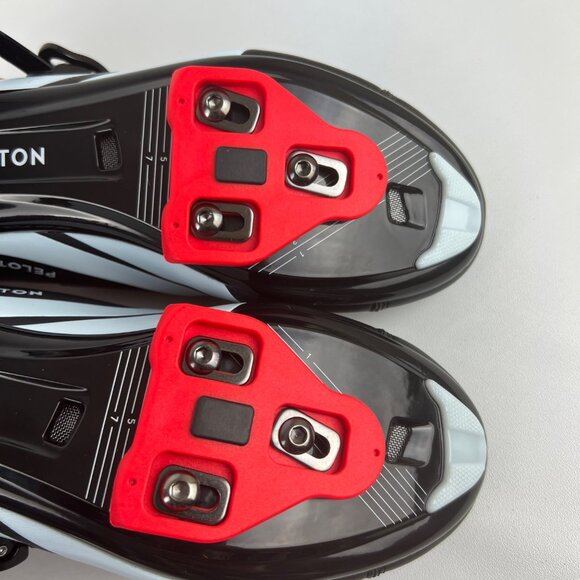 Peloton Unisex Bike Cycling Shoes Delta Cleats Black size 40 US Womens 9 Mens 7 - Picture 13 of 15